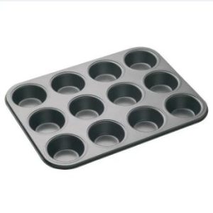 12 Cup cake baking tray non stick