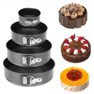 Nonstick Cake mould shape 3 pcs set