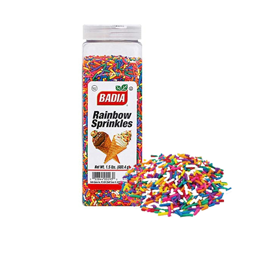 rainbow sprinkles